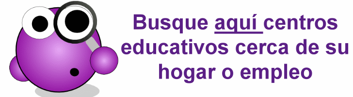 Buscar establecimientos educativos cerca de su hogar o lugar de empleo